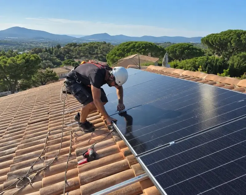 Installateur panneaux solaires Saint-Pierre-la-Palud — pose photovoltaïque sur toiture