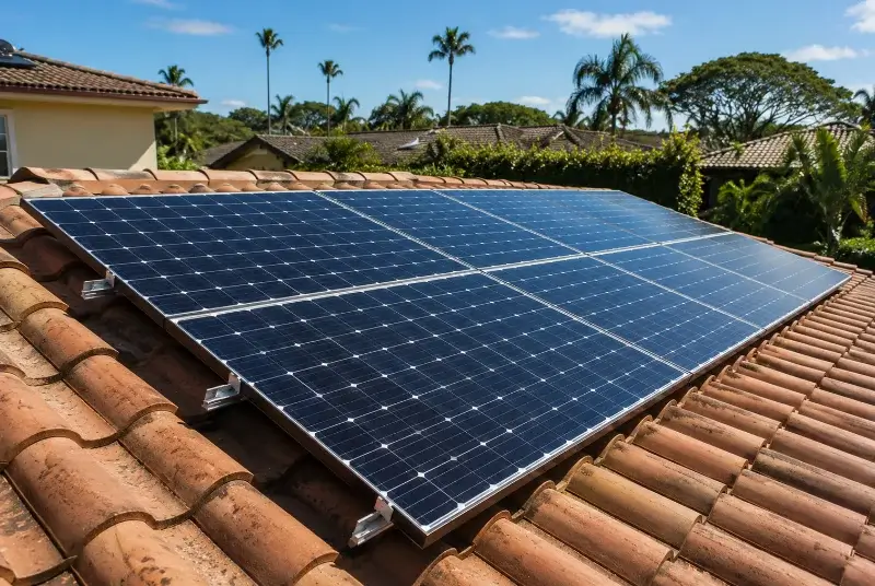 Installation de panneaux solaires à Saint-Pierre-la-Palud
